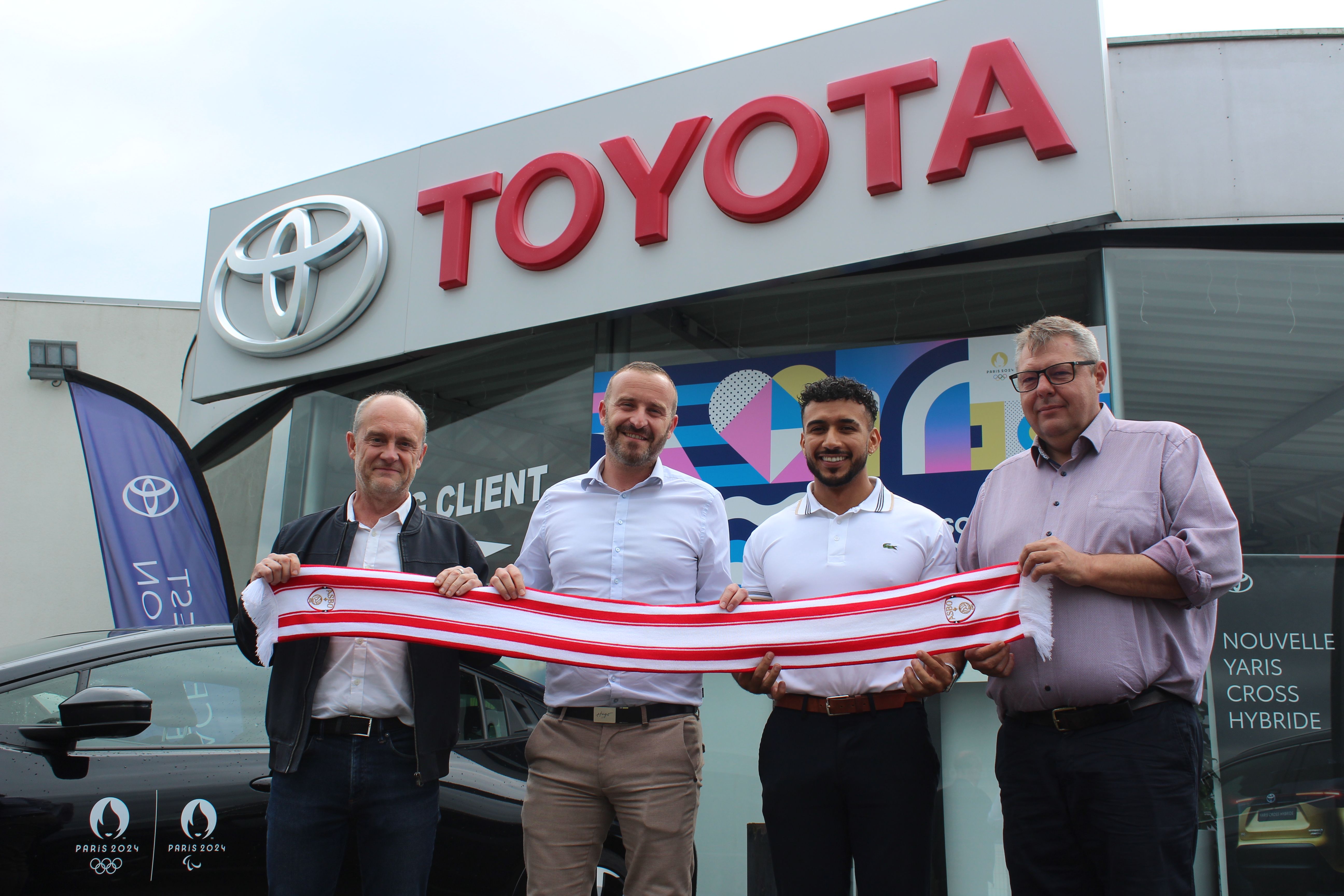 #Club Toyota renouvelle son partenariat avec l’ASBO