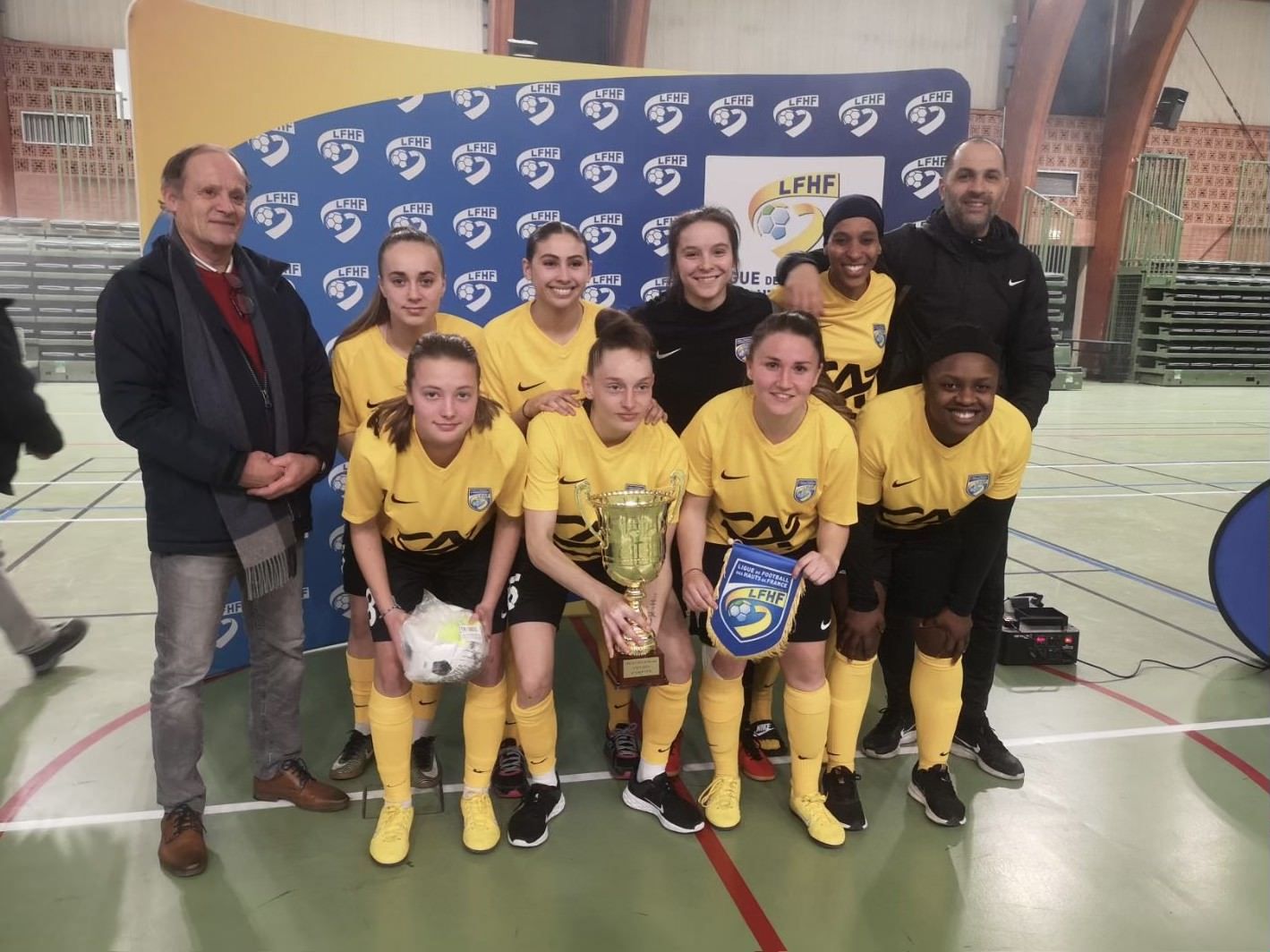 #Féminines La Finale régionale du Challenge Futsal remportée par Beauvais